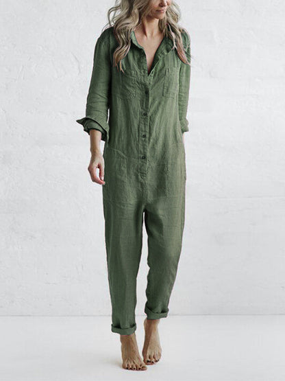 Jumpsuit met lange mouwen voor vrouwen