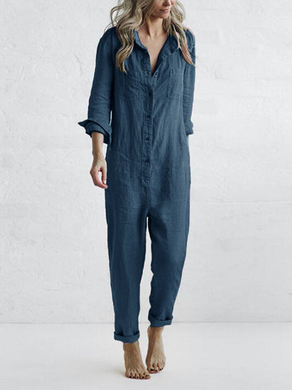 Jumpsuit met lange mouwen voor vrouwen