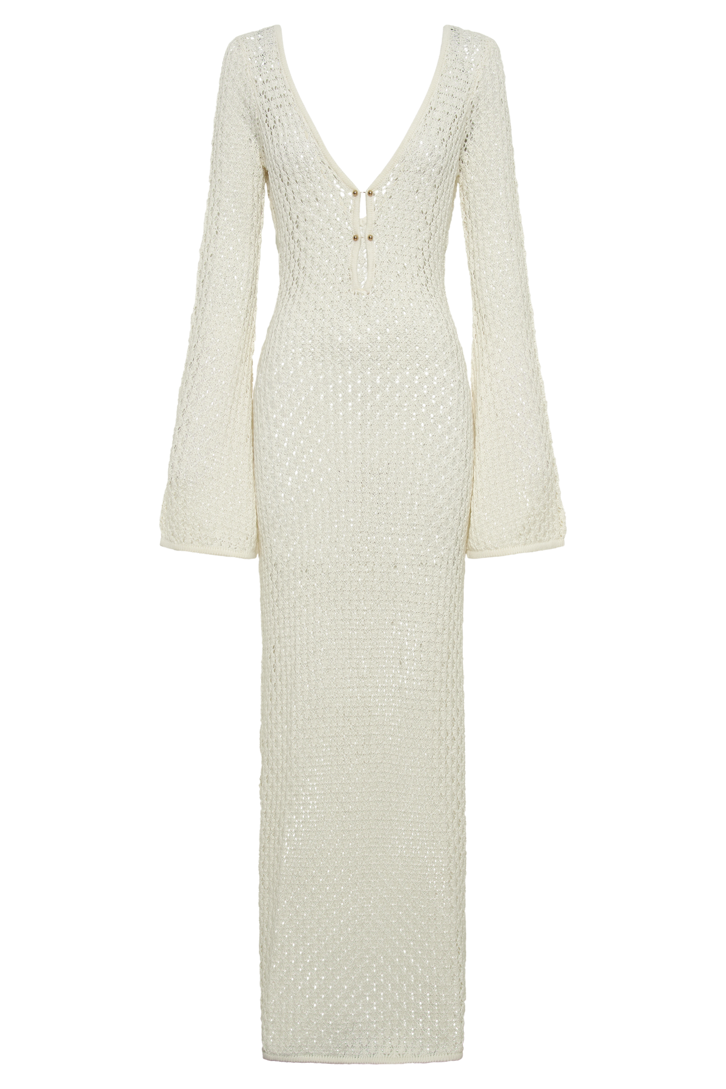 Elegante lange Witte Jurk voor vrouwen